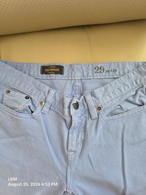 J. Crew Toothpick Ankle Jeans - Light Blue (29)